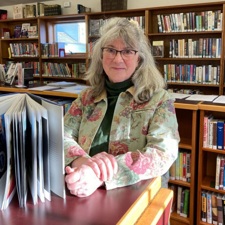 Vicki Wills, Director of the North Chatham Free Library
