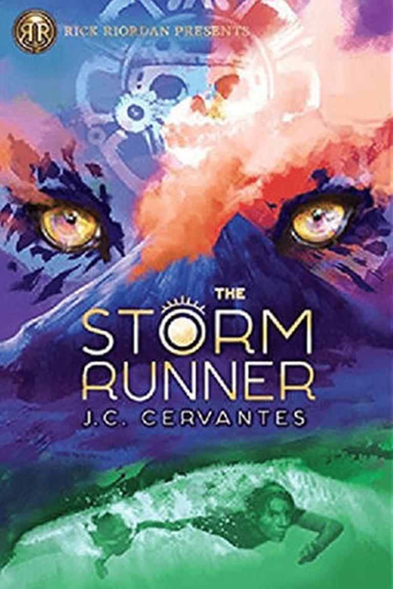 Book cover The Storm Runner by J. C. Cervantes